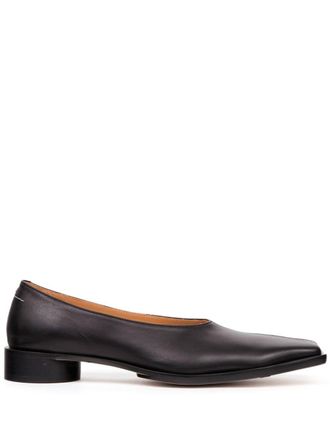 Maison Margiela Ballerine con punta quadrata - Nero