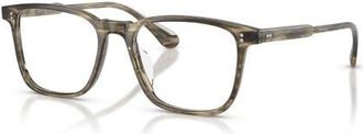 Oliver Peoples 53mm Square optical glasses in Green at Nordstrom
