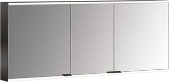 Emco Prime 2 Armario Con Espejo Iluminado, 1600 Mm, 3 Puertas, - Emco