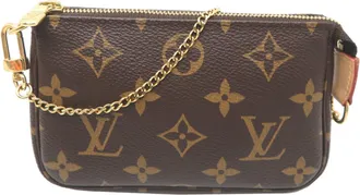 Louis Vuitton Brown Monogram Pochette Pouch (Pre-Owned)