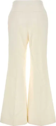 Givenchy Womens Pants White Linen