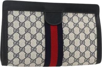 Gucci Pre-owned Vintage Clutch Bag - Dames - Vintage Clutch - Veelkleurig - ONE Size - Leer - Vintage