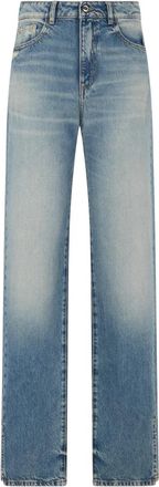 Icon Denim Los Angeles Straight Jeans - Dames - Regular Fit Jeans - Blauw - W29 - Katoen - Jeans