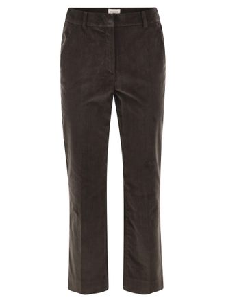 Max Mara Weekend Maxmara Wkdmarruca katoenfluwelen broek