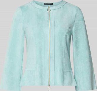 Betty Barclay Blazer mit Zweiwege-Rei&szlig;verschluss und 3/4-Arm in Mint, Gr&ouml;&szlig;e 36