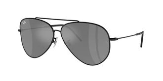 Ray-Ban Aviator Reverse Grey Mirror Silver Pilot Unisex Sunglasses RBR0101S 002/GS 59