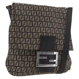 Fendi Pre-owned Vintage Zucchino Shoulder Bag - - Pre-owned - Donna - Marrone - ONE SIZE