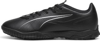 Puma Unisex Adults Ultra 5 Play TT Soccer Shoe, PUMA Black-PUMA White, 10.5 UK