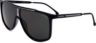 Carrera Mens Black Grey 61mm Sunglasses