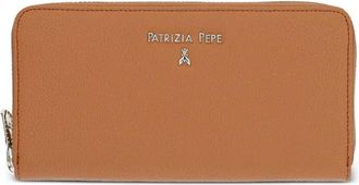 Patrizia Pepe Portafoglio continental in pelle - Marrone