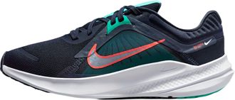 Nike Womens Quest 5 Low, Obsidian White Light Jade Red, 6 UK