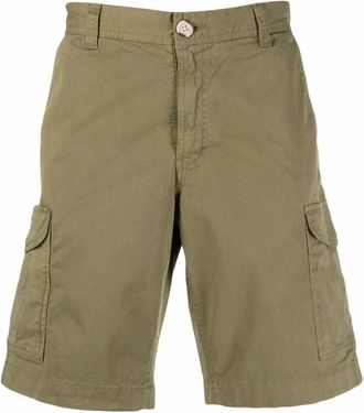 Woolrich Casual Shorts - Heren - Korte broeken - Groen - Maat: W40 Katoen