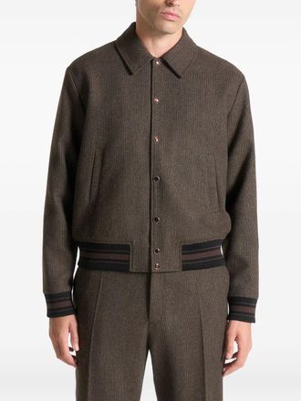 Mani&egrave;re De Voir Jack met pied-de-poule print - Bruin