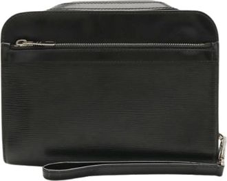 Louis Vuitton Pre-owned Clutches, male, Black, Size: ONE SIZE Pre-owned Ouch Epi Clutch Bag