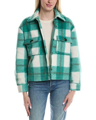 PJ Salvage Pj Salvage Cozy Plaid Jacket