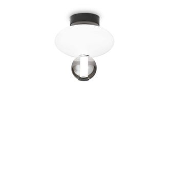 Netlighting Lumiere Integrated LED Semi Flush Light Black 2350Lm 3000K