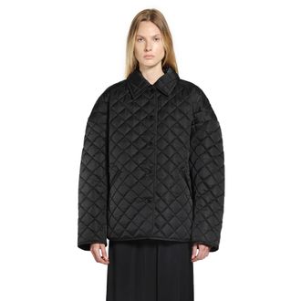 Toteme Oversized Quilted Bomber Jacket