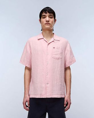Napapijri Linen Short Sleeve Shirt