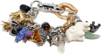 Bimba & Lola charm-chain bracelet - Silver