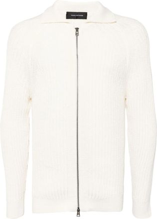 Tagliatore Cardigan con zip - Toni neutri