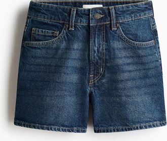 H&M Denimshorts - Dunkles Denimblau