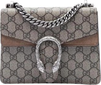 Gucci Pre-owned Dionysus Crossbody Bag - Dames - Vintage Handtas - Beige - ONE Size - Leer - Vintage