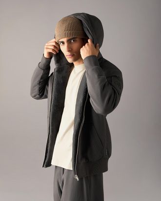 Moose Knuckles Mens Classic Bunny Hoodie