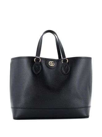 Gucci Ophidia Top Handle Shopping Leather Small tote bag - Nero
