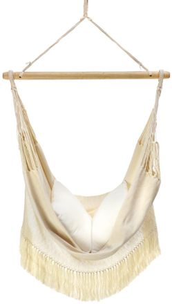 Hamac del sol Silla hamaca deluxe de colombia - blanco - algod&oacute;n y acr&iacute;lico