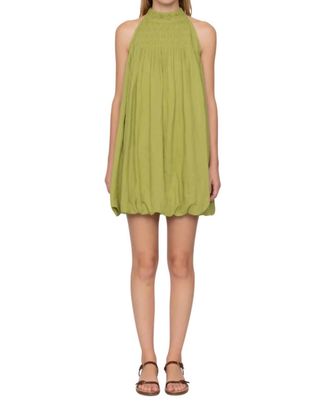 Sea New York Violet Mini Dress In Green