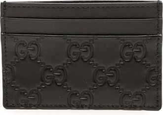 Gucci Pre-owned Wallets, female, Black, Size: ONE SIZE Pre-owned Card Holder