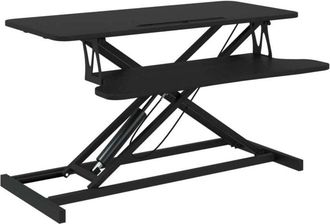 vidaXL vidaXL Banco da Lavoro Regolabile 90x40x(13-50) cm in Acciaio e Legno