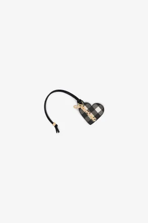 Ganni Black Bou Heart Mirror