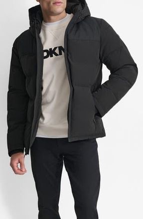 DKNY Puffer Jacket in Black at Nordstrom Rack, Size X-Large