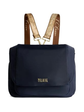 Alviero Martini 1A Classe medium Stormy logo-detail backpack - Blue