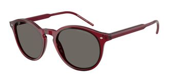 Giorgio Armani AR8211 6344R5 Mens Sunglasses Burgundy Size 52