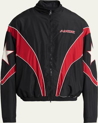 Amiri Mens Sport Wind-Resistant Jacket
