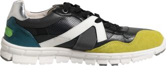 Dolce & Gabbana Mens Multicolor Lace Up Low Top Men Sneakers Shoes - Multicolour Leather - Size EU 41