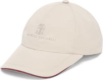 Brunello Cucinelli Baseball cap with logo in Panama at Nordstrom, Size Medium