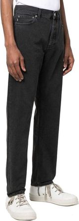 AMBUSH Mens Black Cotton Slim Fit Jeans Clothing