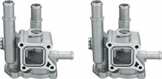 OEM Adecuado Para 2 Cubiertas De Carcasa De Termostato De Aluminio Adecuado Para Cruze Aveo Orlando Adecuado Para Astra Zafira Signum Moka 96984103 968172