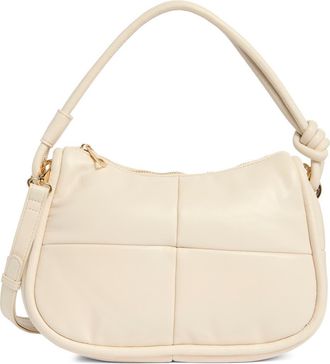 Urban Expression Quilted Shoulder Bag in Oat Milk at Nordstrom Rack