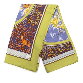 Herm&egrave;s Pre-owned Hermes Www.hermes.com Silk Scarf 90 Ladies EN2RGASFYRJU891E