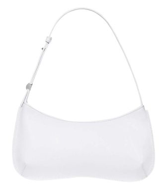 Jacquemus White Bisou Medium Shoulder Bag