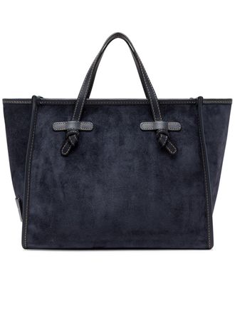 Gianni Chiarini Miss Marcella 32 Black Suede Tote