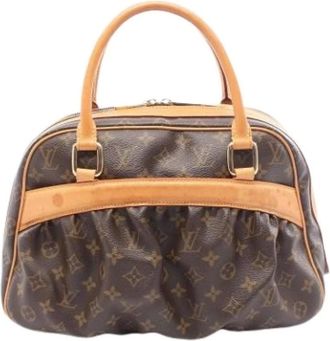 Louis Vuitton Pre-owned Handbags, female, Brown, Size: ONE SIZE Pre-owned Canvas Handbag