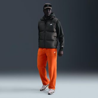 Nike Mens Nike Sportswear Club Winterized Pants in Orange | HV1348-893
