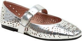 Linea Paolo Miller Mary Jane Flat in Silver at Nordstrom Rack, Size 7