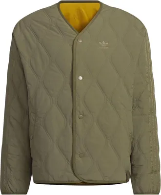 adidas Originals TOC Reversible Padded Jacket (Gender Neutral) Olive Green IZ1534