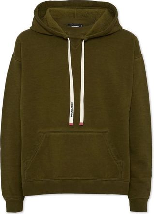 Dsquared2 Groene Truien voor Mannen - Heren - Hoodies - Groen - L - Hoodies & sweatvesten